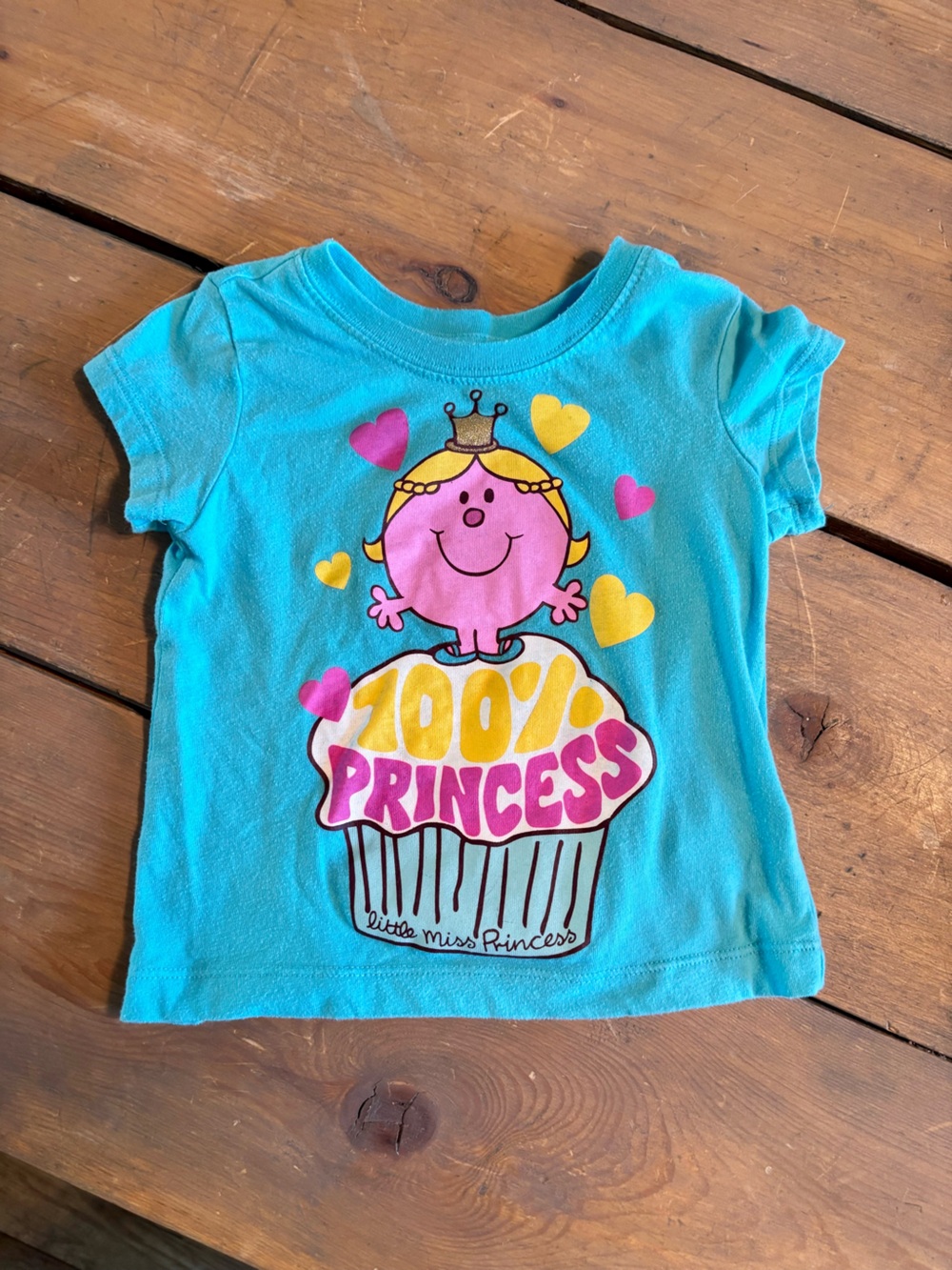 Girls' Little Miss Princess Graphic Tee